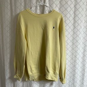 Yellow Ralph Lauren crew!